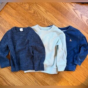 3 Gap Toddler Boy Sweaters